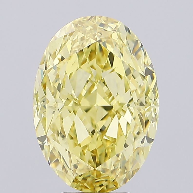 7.15 ct. Fancy Vivid Yellow/VS1 Oval Lab Grown Diamond prod_ebb5f5159dab49a9827458d18c135b79