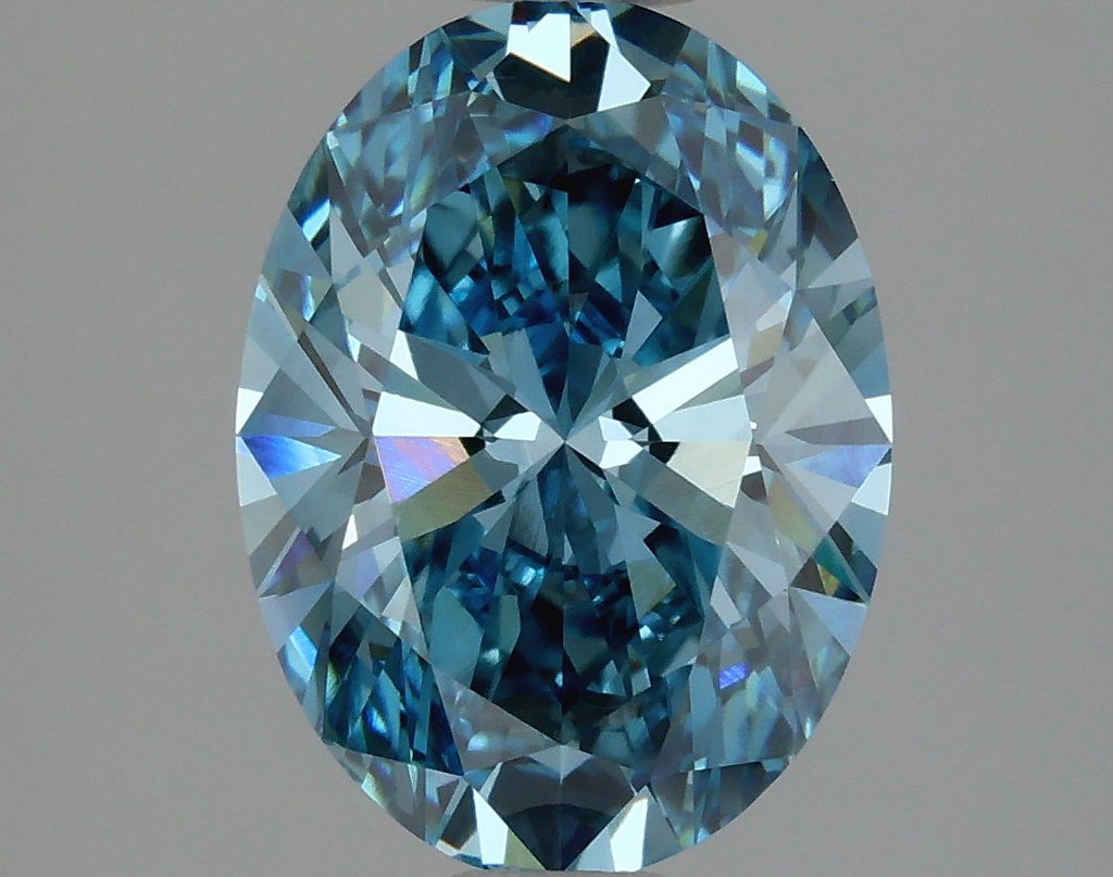 2.10 ct. Fancy Vivid Blue/VS2 Oval Lab Grown Diamond prod_e9c6cdd5423c49ad8dc30d20d9ff4f19