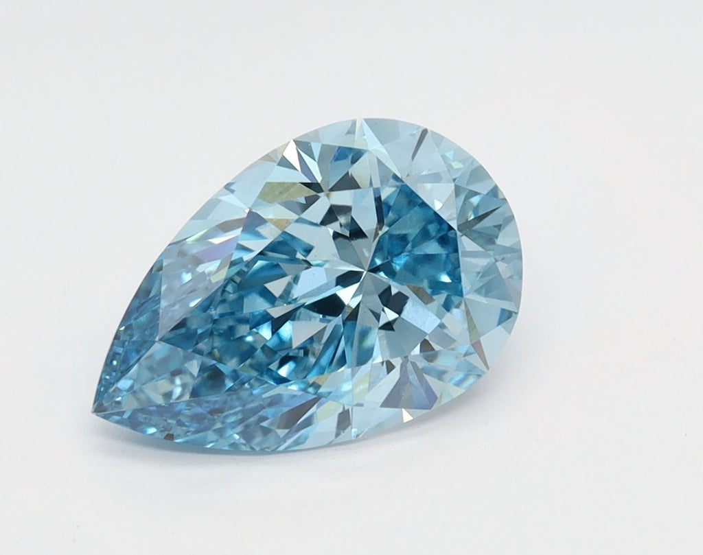 1.66 ct. Fancy Vivid Blue/VS1 Pear Lab Grown Diamond prod_f74b15f3058e438c81e9600af8d9a123