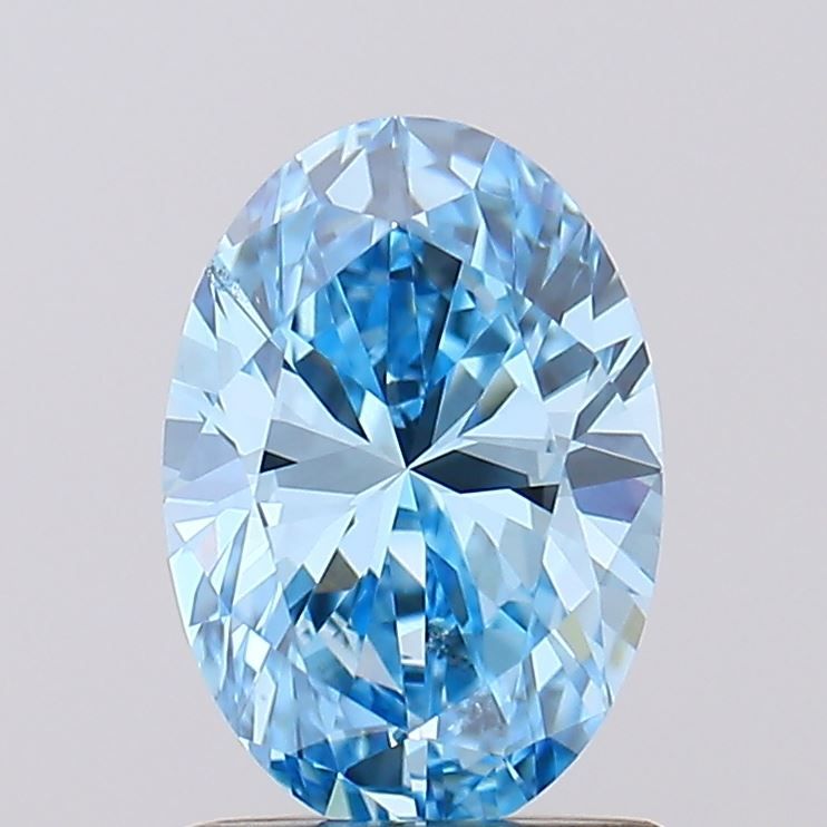 1.05 ct. Fancy Vivid Blue/VS2 Oval Lab Grown Diamond prod_f1dfb154aa534a608a8563b55511a78d