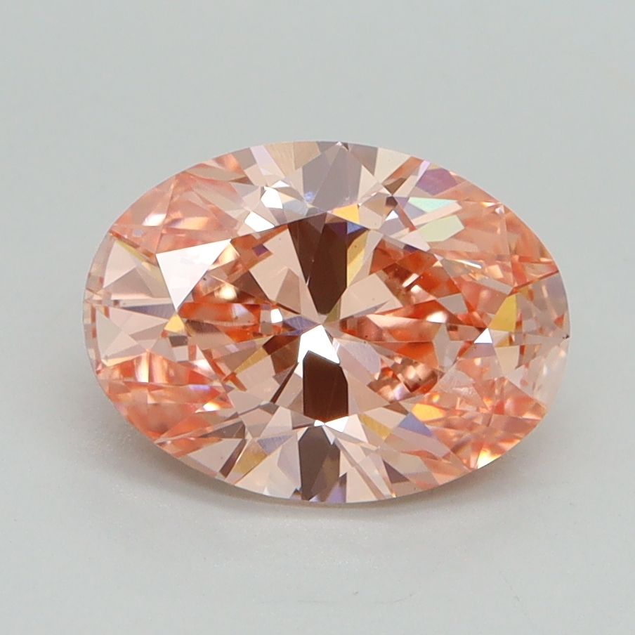 1.70 ct. Fancy Intense Pink/SI1 Oval Lab Grown Diamond prod_e8a61947140c400f9234031bf07b7d82