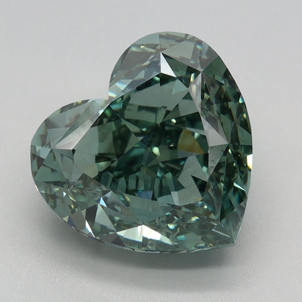 3.22 ct. Fancy Vivid Green/VVS2 Heart Lab Grown Diamond prod_f7e73ca3ce4d4d0faba9f7aae072c50b