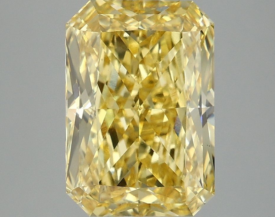 4.05 ct. Fancy Vivid Yellow/VS1 Radiant Lab Grown Diamond prod_8a5e44ff77784d23897cc0a1a9809180