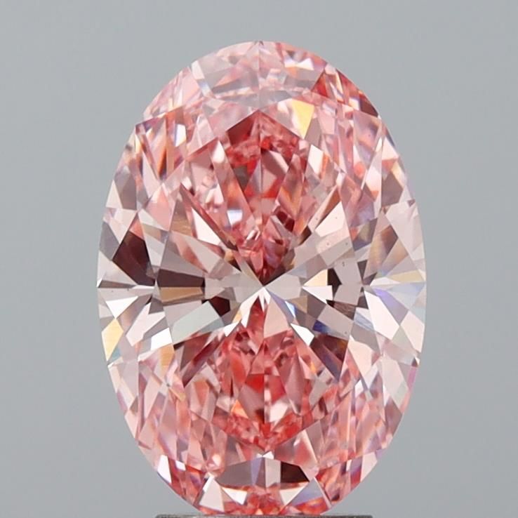 4.47 ct. Fancy Vivid Pink/VS1 Oval Lab Grown Diamond prod_fe90af8c67c44bd98246d61c9b05b50c