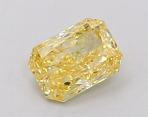 0.86 ct. Fancy Vivid Yellow/VS1 Radiant Lab Grown Diamond prod_f677f6fbf1fc444fa8582129a5a57361