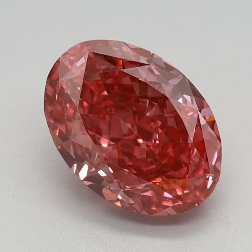 1.39 ct. Fancy Vivid Pink/VS2 Oval Lab Grown Diamond prod_7a672a2e75f04f9fb9496f5e836e9fad