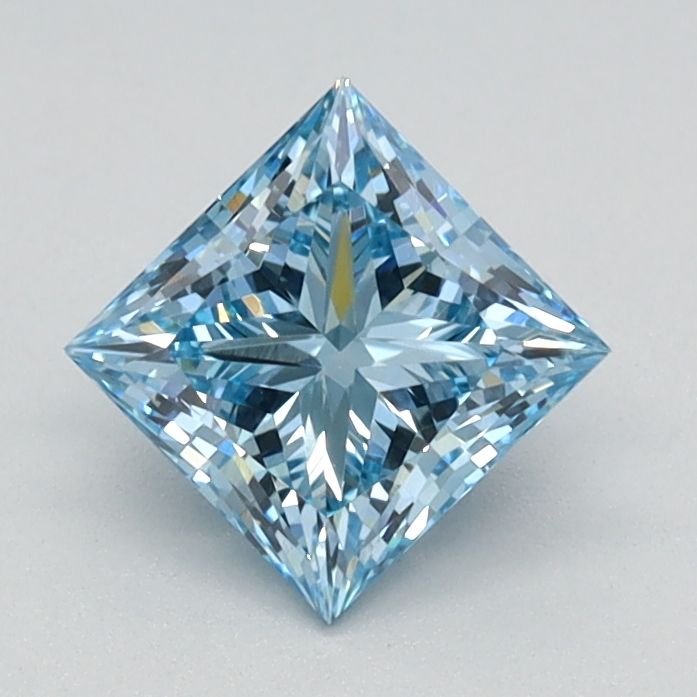 0.77 ct. Fancy Intense Blue/VS2 Princess Lab Grown Diamond prod_c33e1c1fb9be418ea95e6f1cb57cac93