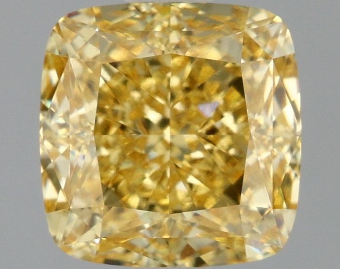 2.11 ct. Fancy Vivid Yellow/VVS1 Cushion Lab Grown Diamond prod_7c1c2933b9d546af941ad173a44ba1e8