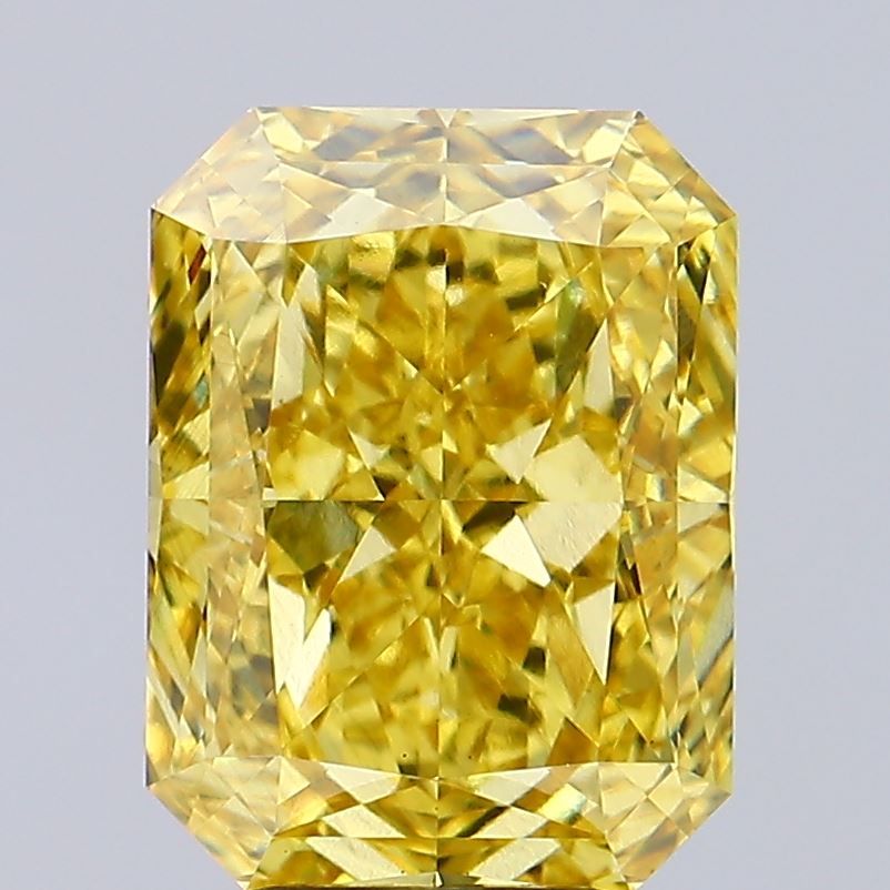 5.26 ct. Fancy Vivid Yellow/VS1 Radiant Lab Grown Diamond prod_cba372ef4b6244fabccab2f26a25b98c