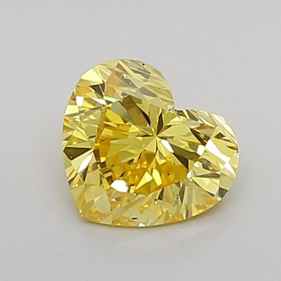 0.69 ct. Fancy Vivid Yellow/VVS2 Heart Lab Grown Diamond prod_74c4f3e46d494df7854c713c838a2b3c