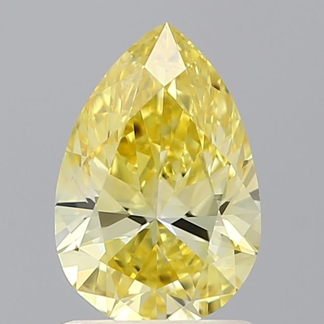 1.13 ct. Fancy Vivid Yellow/VVS1 Pear Lab Grown Diamond prod_3fccb1a269cf487697060e1077f8aa85