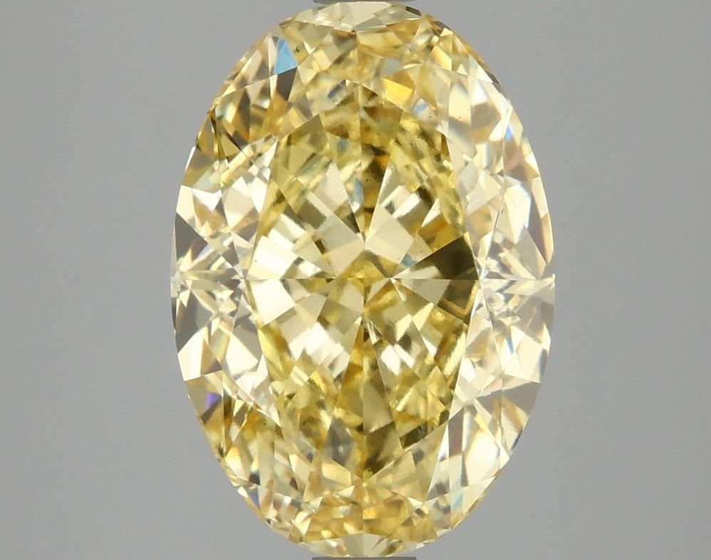 4.01 ct. Fancy Vivid Yellow/VS1 Oval Lab Grown Diamond prod_d69fb3d4507a4631b0dca61e69484f60