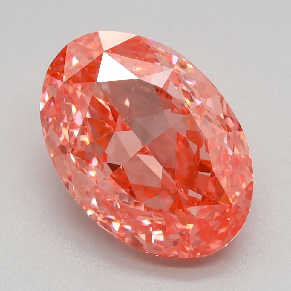 2.61 ct. Fancy Vivid Pink/VS1 Oval Lab Grown Diamond prod_e68ffce6b06d4c4ca151893815b7fcda