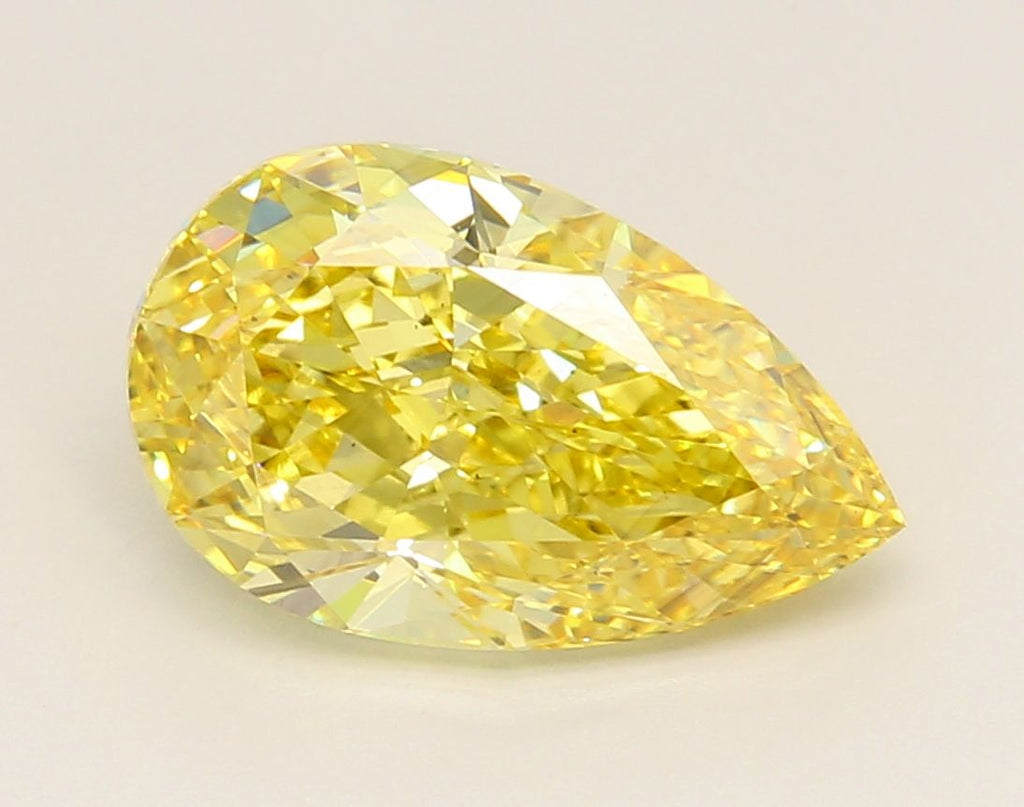 4.06 ct. Fancy Vivid Yellow/VS2 Pear Lab Grown Diamond prod_ee57696e02ed40d5bef874be94bf7c61