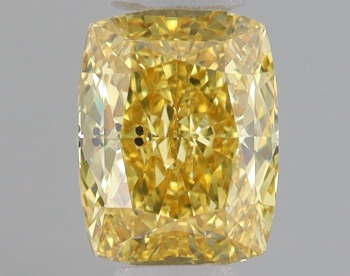 0.59 ct. Fancy Vivid Yellow/SI1 Cushion Lab Grown Diamond prod_ed4a7c3afae94af89ecca0ce0d8492ac