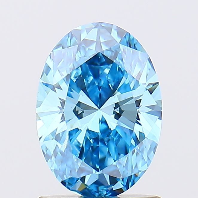 1.11 ct. Fancy Vivid Blue/VS1 Oval Lab Grown Diamond prod_f1165ad641264ccd852acf9d3a720381