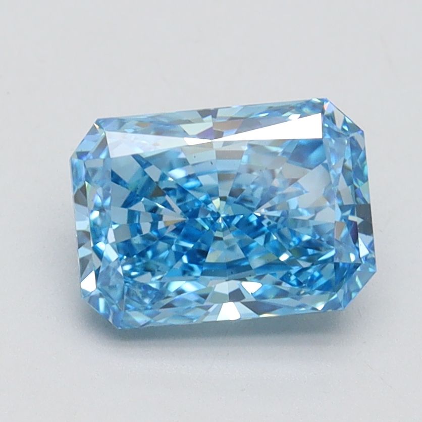 1.61 ct. Fancy Vivid Blue/VS2 Radiant Lab Grown Diamond prod_780289eccd8c4ad2829bb503b003c0aa