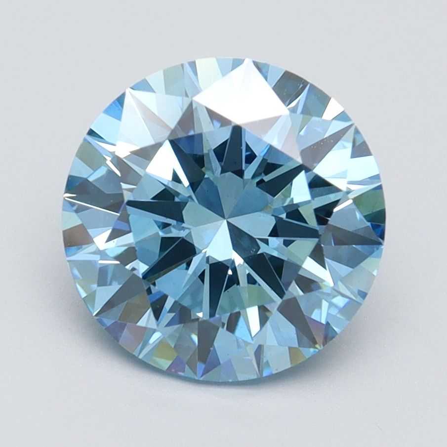 2.51 ct. Fancy Vivid Blue/VS1 Round Lab Grown Diamond prod_7abf73181ba34e56ac26df5f71b008a4