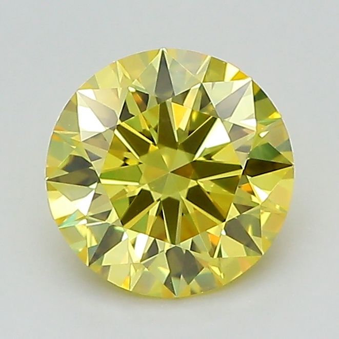 1.17 ct. Fancy Vivid Yellow/VVS2 Round Lab Grown Diamond prod_df4306010d334c65a5ba76a6f133d54e