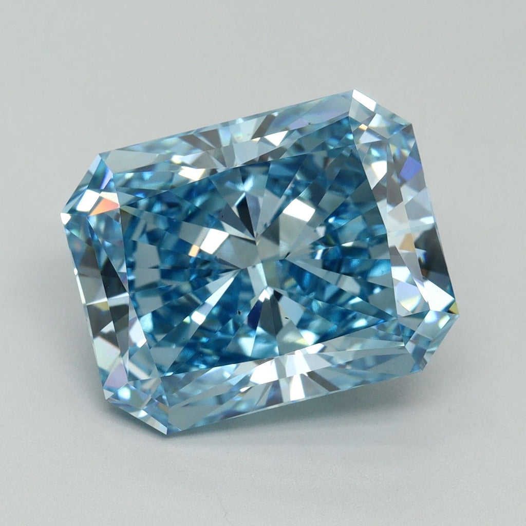 7.08 ct. Fancy Vivid Blue/VS1 Radiant Lab Grown Diamond prod_09e43293f1c8459e9e3f771a07d6445a