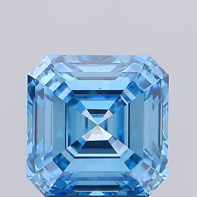 2.05 ct. Fancy Vivid Blue/VS1 Square Lab Grown Diamond prod_efb301bbfc864ad7b2be06a7fd12c659