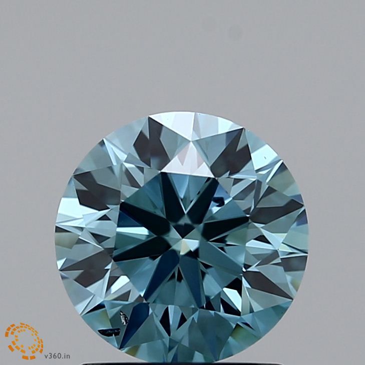 1.18 ct. Fancy Blueish Green/SI1 Round Lab Grown Diamond prod_5479f80e155341bc8199ef6d6f732894