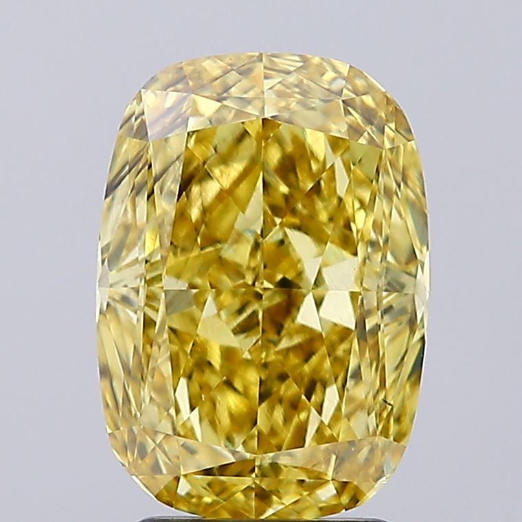 3.36 ct. Fancy Vivid Yellow/SI1 Cushion Lab Grown Diamond prod_e582e903e3454b2bae9d0a515b3b2ca0