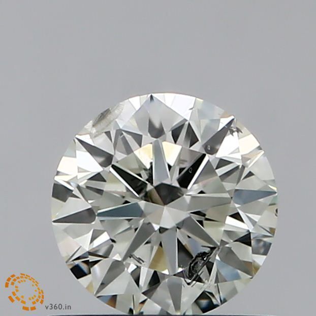 0.52 ct. Fancy Light Green/SI2 Round Lab Grown Diamond prod_835c152b74b2454ca60d097fb2a96729