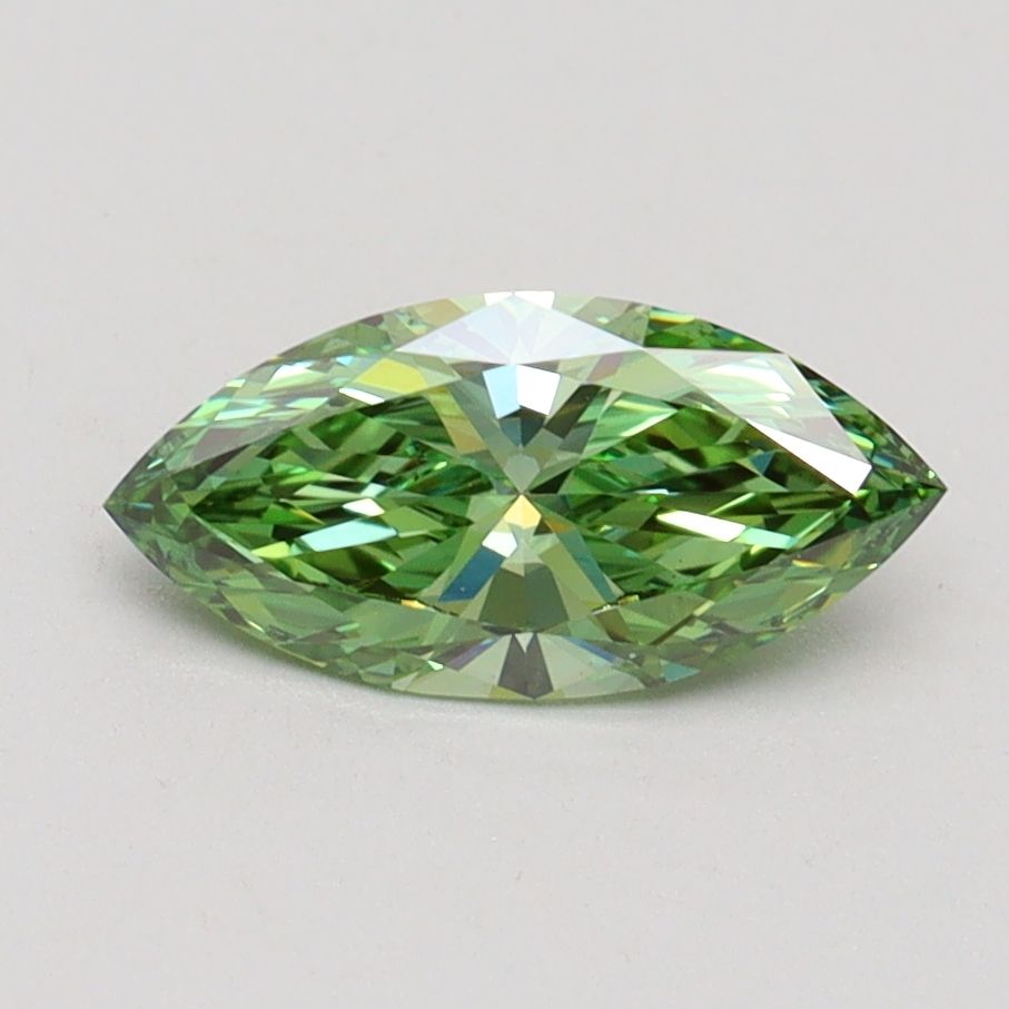 0.81 ct. Fancy Vivid Green/VS1 Marquise Lab Grown Diamond prod_dfffd7f4e19643eab7eed0761a844ce6