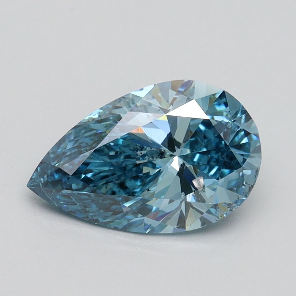 1.51 ct. Fancy Vivid Blue/SI2 Pear Lab Grown Diamond prod_ed07f00dd18842e19fd48cb4423e5b67