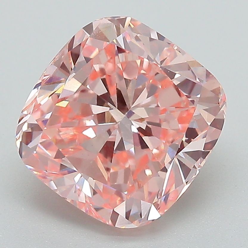 3.60 ct. Fancy Intense Pink/VVS2 Cushion Lab Grown Diamond prod_dbf96433a6b34ab2997d1ee9f5915e78