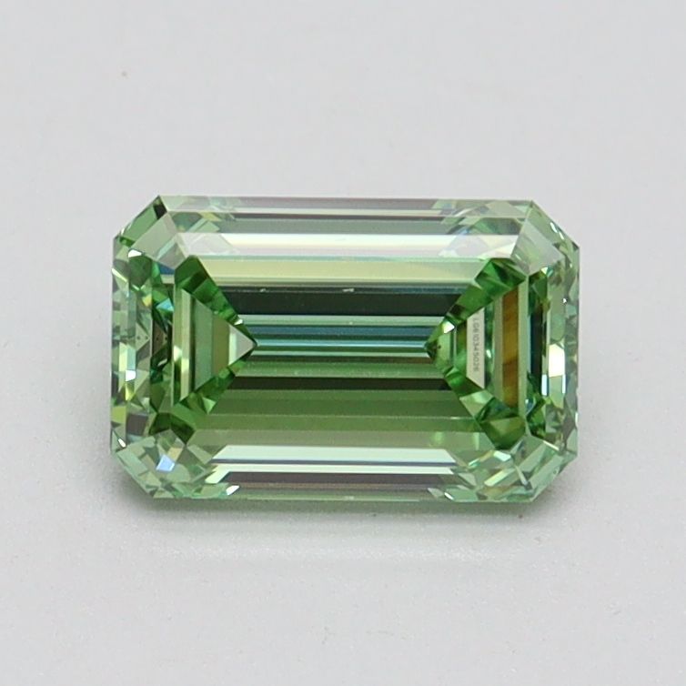 0.94 ct. Fancy Vivid Green/VS1 Emerald Lab Grown Diamond prod_f0178e54c839482cabc28e149b85f153