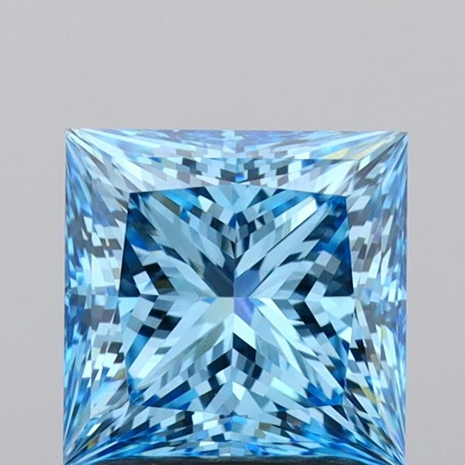 1.76 ct. Fancy Vivid Blue/VVS2 Princess Lab Grown Diamond prod_dfbeb96e90774f80adf518762831fba6