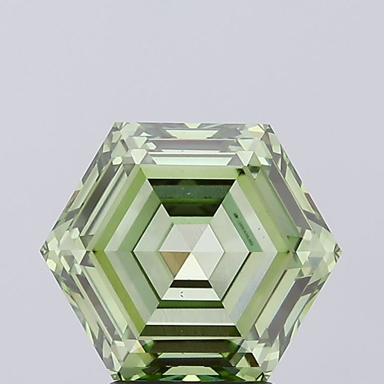 4.00 ct. Fancy Vivid Green/VS1 Hexagonal Lab Grown Diamond prod_da72a0ab53cb48bfb77b510ec29143a9