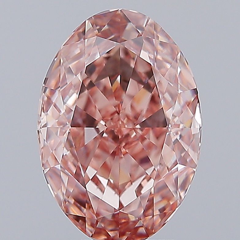 3.07 ct. Fancy Intense Brownish Pink/VVS2 Oval Lab Grown Diamond prod_7f945292564d429ea0f15e920ac30352