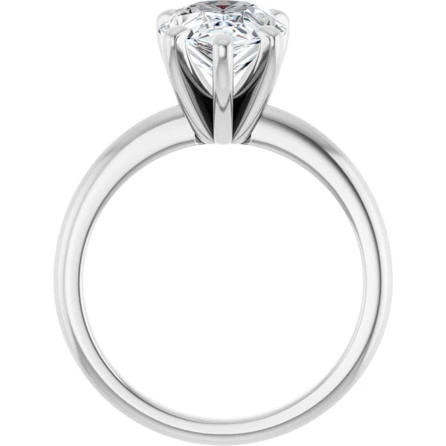 3.53 ct. Pear Lab-Grown Diamond Solitaire Engagement Ring