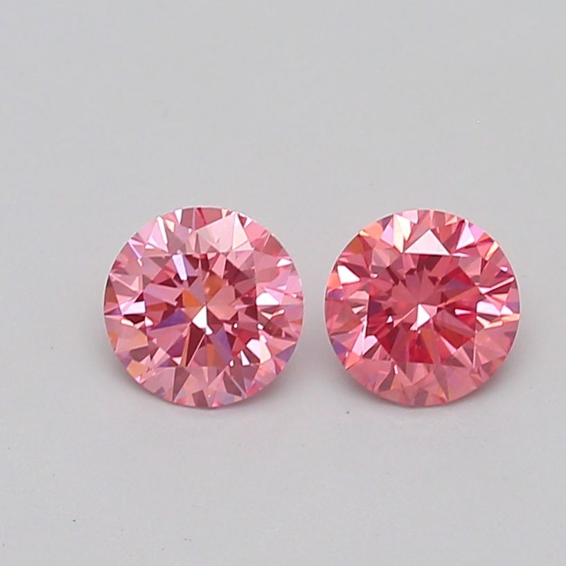 0.64 ct. Fancy Vivid Pink/VS1 Round Lab Grown Diamond prod_95840be44c6f48768125ae08f1dce381