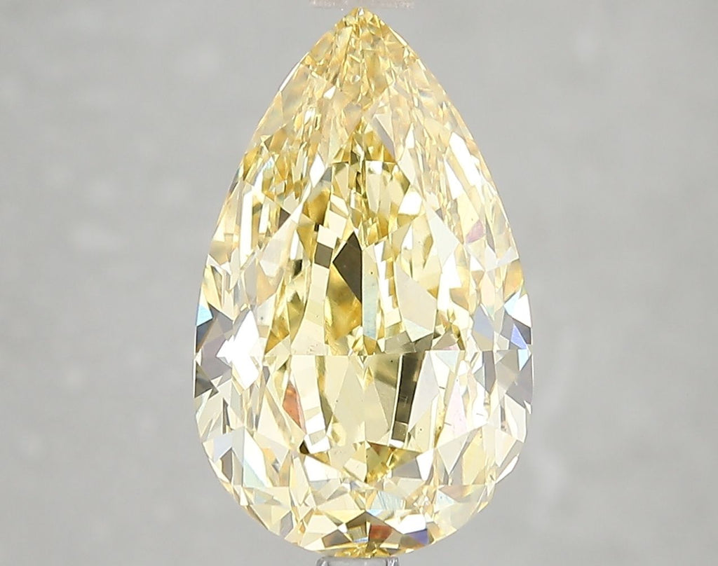 5.02 ct. Fancy Vivid Yellow/VS2 Pear Lab Grown Diamond prod_eda97e2cfc6f45c8952bc12358548c1a