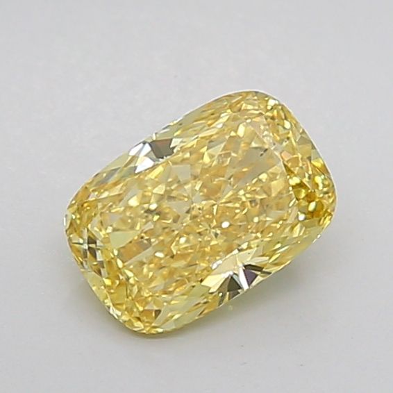 1.13 ct. Fancy Vivid Yellow/VS1 Cushion Lab Grown Diamond prod_cd5ab45cbe6c45ff89f9f665c5fb5d0f