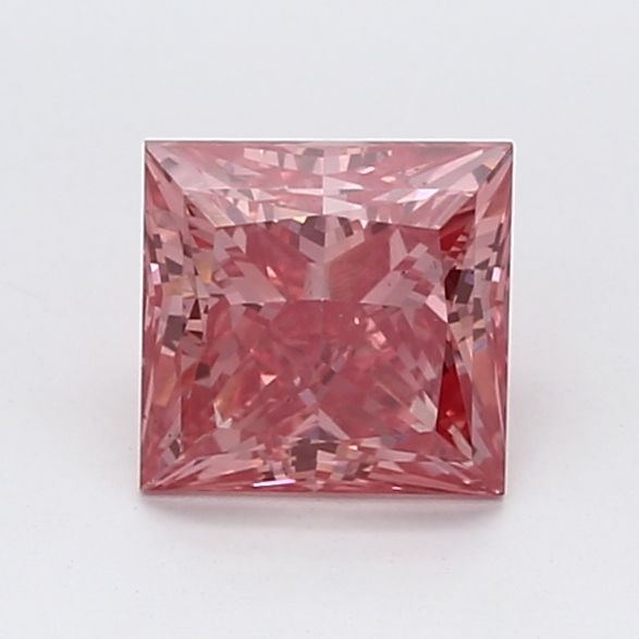 1.05 ct. Fancy Vivid Pink/SI1 Princess Lab Grown Diamond prod_fa2986ff4b8f4cba968dfcd2f2f7eee1