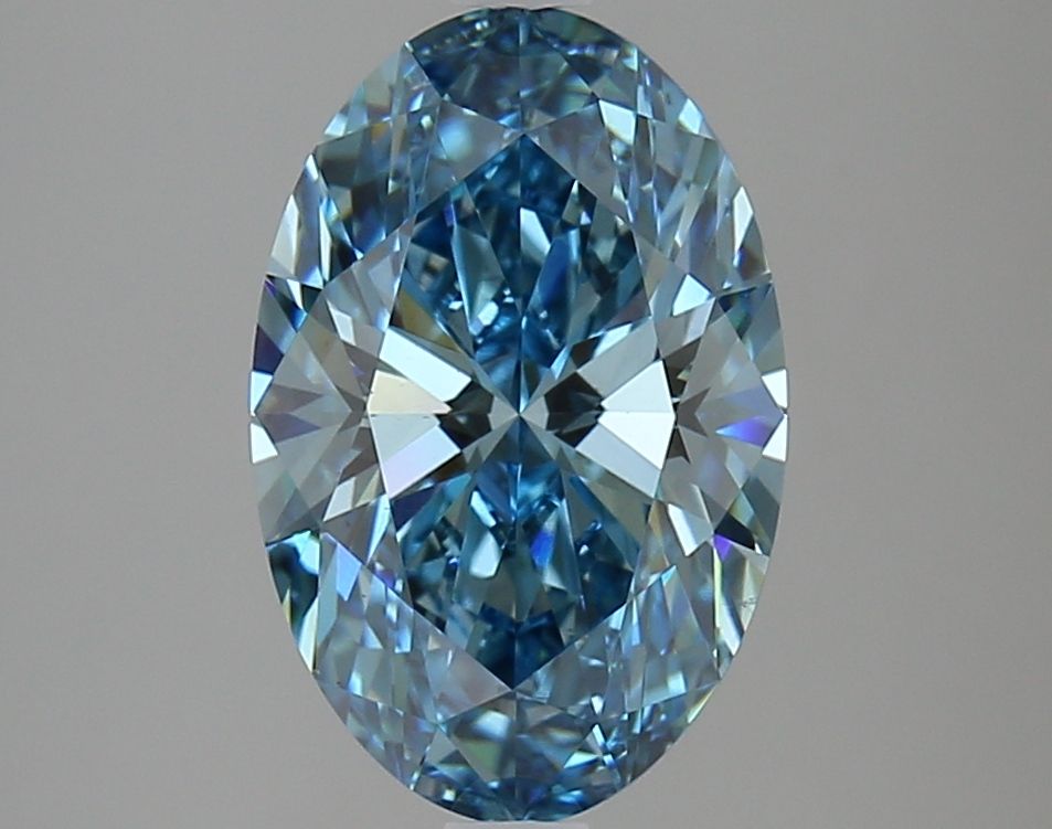 3.01 ct. Fancy Vivid Blue/VS1 Oval Lab Grown Diamond prod_dfb4df510d1e4fab94a195cef76d08a9