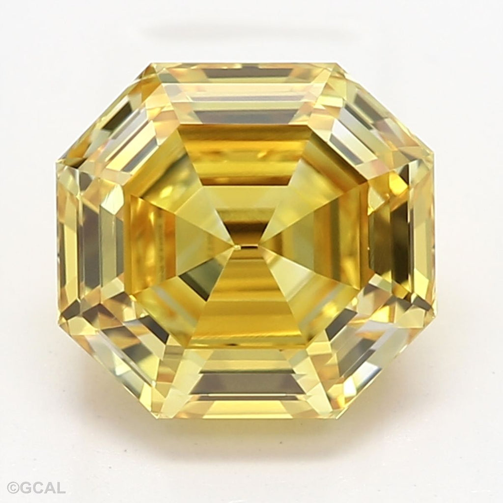 1.10 ct. Fancy Vivid Yellow/VS2 Octagonal Lab Grown Diamond prod_d747dc1b4d96423fa661bd82da15fcce