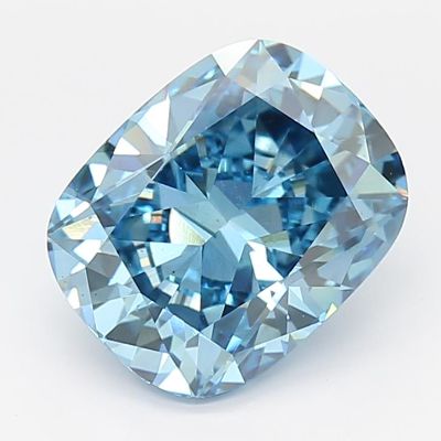 2.64 ct. Fancy Vivid Blue/VS2 Cushion Lab Grown Diamond prod_e57cc39ac25f4f028fbaf2afed450ddf