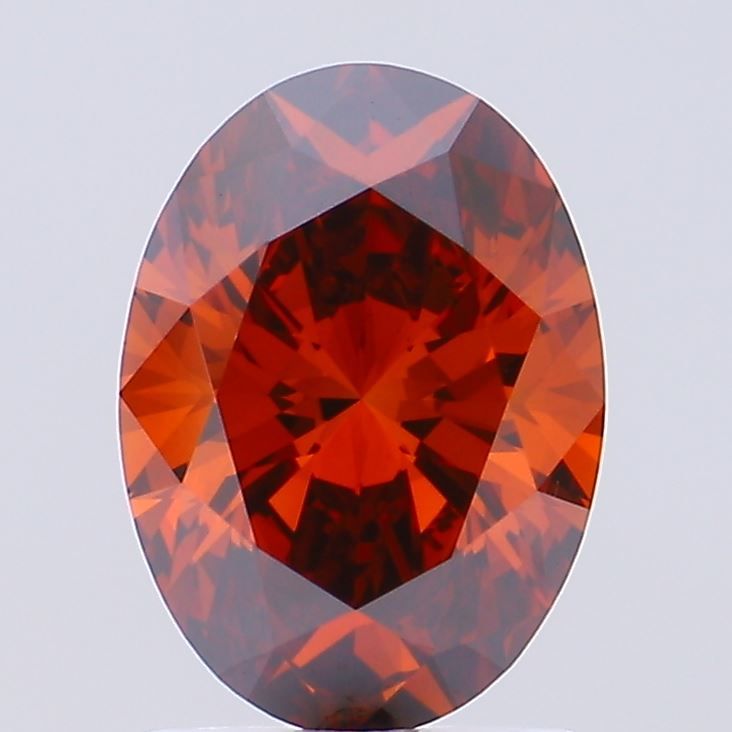 1.50 ct. Fancy Red/VS1 Oval Lab Grown Diamond prod_f16c5ce1a9f2413fa8c9327b597b1654