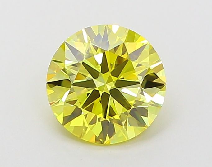 1.19 ct. Fancy Vivid Yellow/VVS1 Round Lab Grown Diamond prod_f39ced51d53a4f35825504062c9107e1