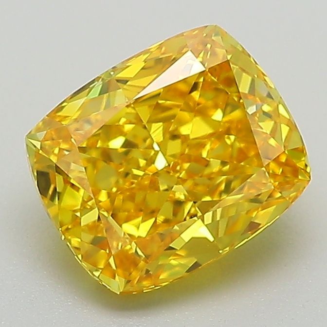 2.04 ct. Fancy Vivid Yellow/VVS2 Cushion Lab Grown Diamond prod_fd0b5e7297aa4b148922e67e99d041ba