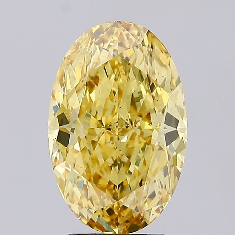 4.80 ct. Fancy Vivid Yellow/VS2 Oval Lab Grown Diamond prod_e4f3988bcbab429b89ad924a9c859bd7