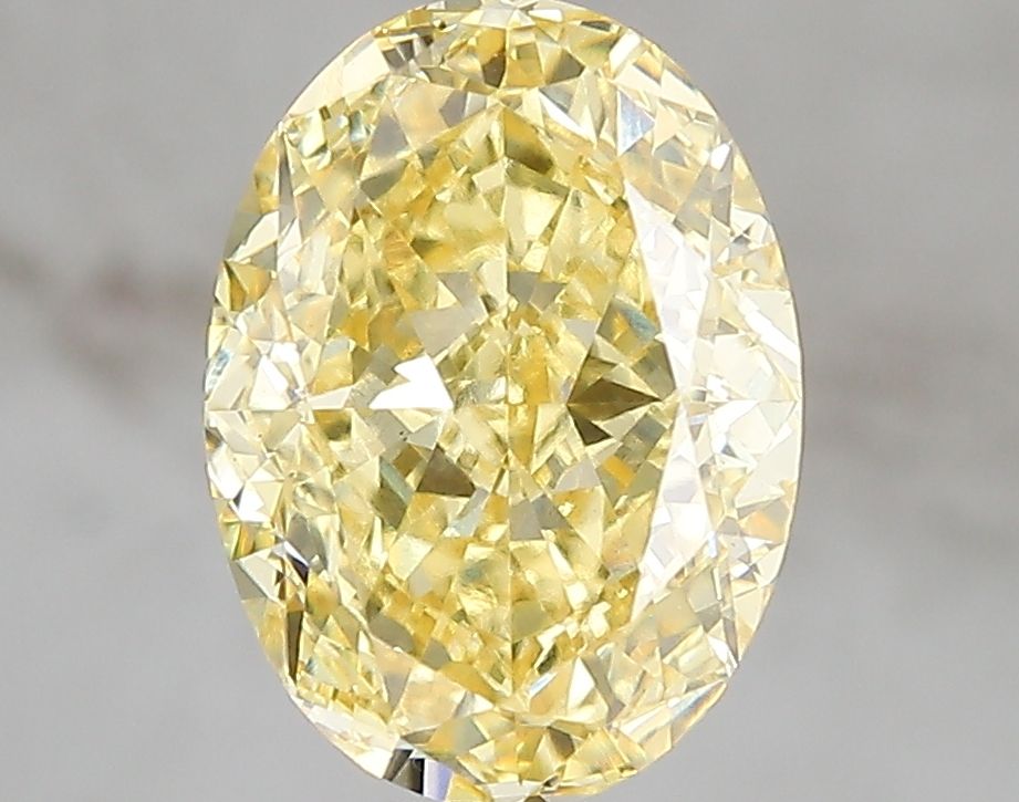 3.03 ct. Fancy Vivid Yellow/VS1 Oval Lab Grown Diamond prod_f1b4e7f9aa584efaa8aab37edb88bbf1