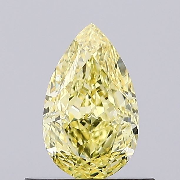 0.68 ct. Fancy Vivid Yellow/VS2 Pear Lab Grown Diamond prod_f8c4206354a74194a9b30d43d363694b