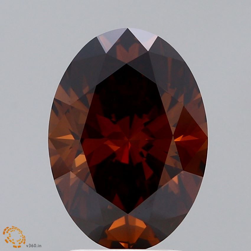 3.06 ct. Fancy Deep Brown/VS1 Oval Lab Grown Diamond prod_89b53b20b3094a6290edc5d59c646cf6